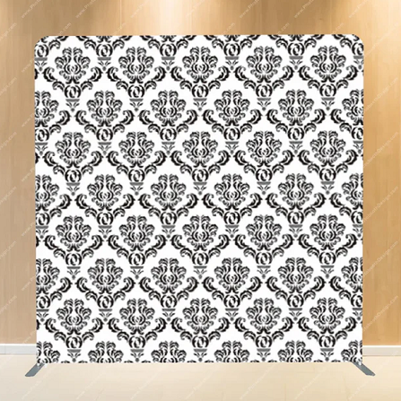 Black & White Pillow Backdrop