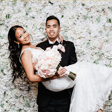 Flower Wall Backdrop