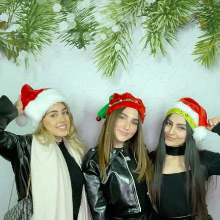 Pillow Holiday White & Garland